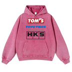 Tom's Toyo Tires HKS Vintage Washed Thick Cotton Hoodie