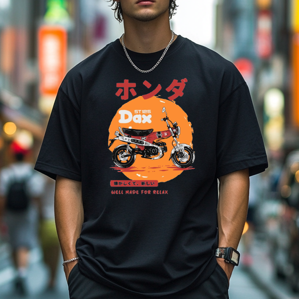 Motorcycle Japanese Style Classic Tee