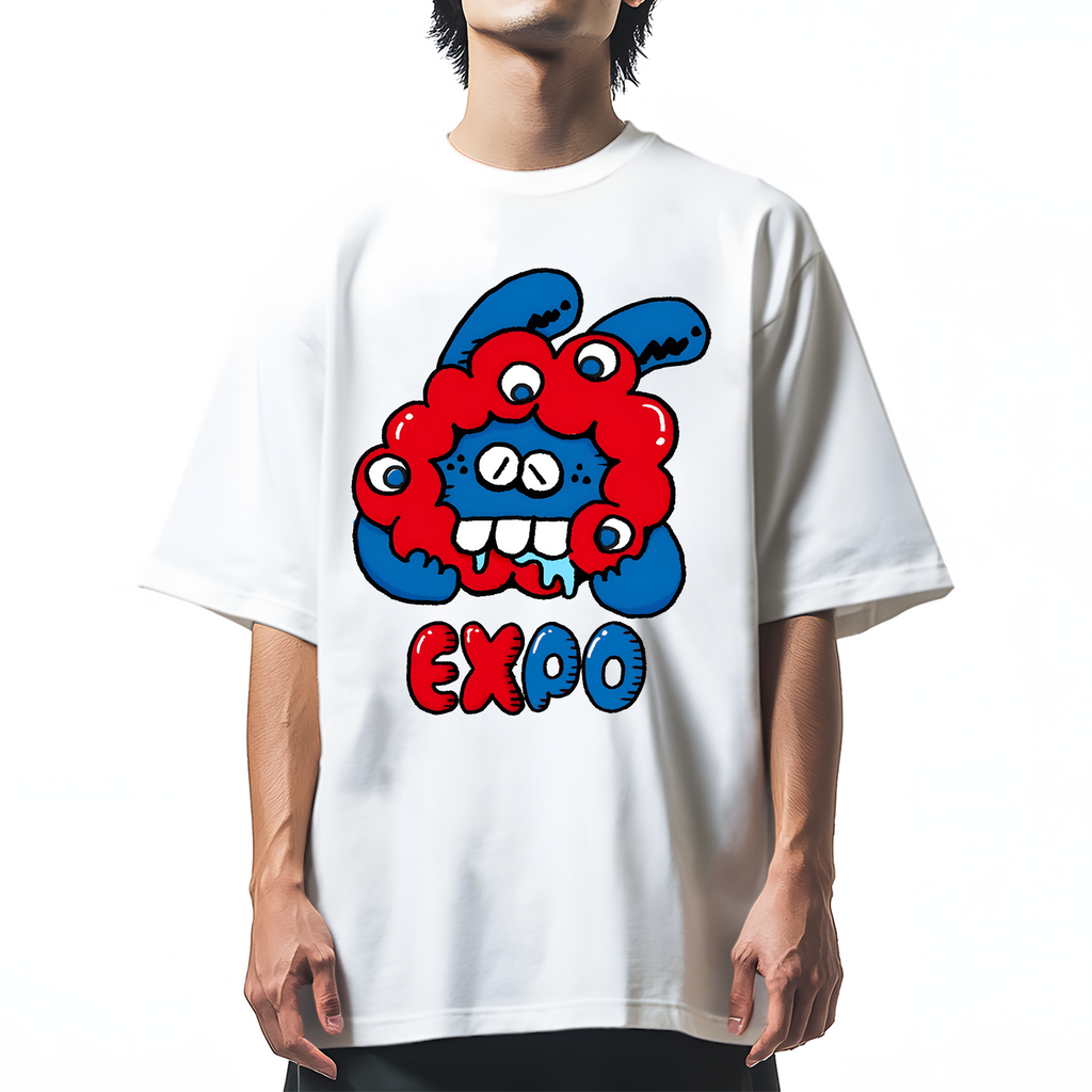 Cute rabbit EXPO Osaka 2025 Cotton casual T-shirt