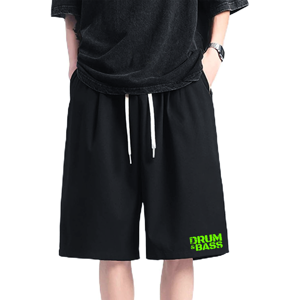 Drum & Bass Cotton Casual Shorts