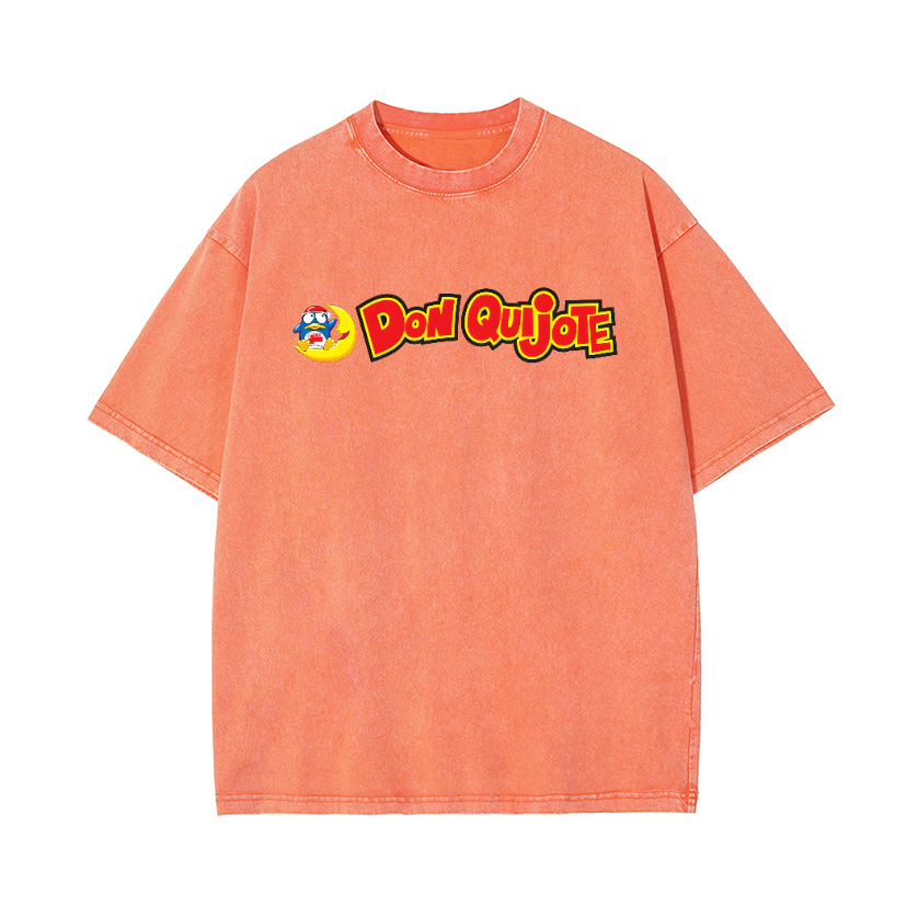 Don Quijote Vintage Wash Japanese Design T-Shirt