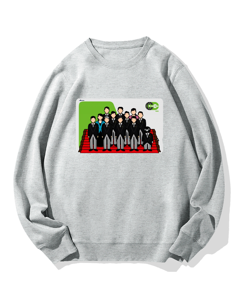 Suica Minister Cotton Sweatshirt