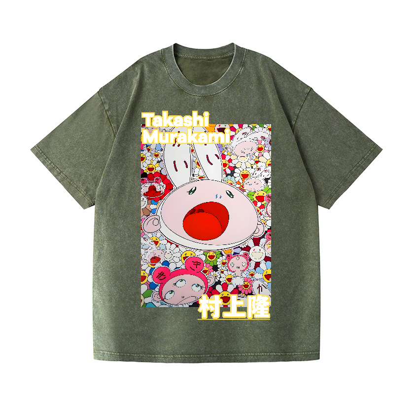 Japan Vintage Wash Japanese Design T-Shirt