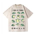Frog Vintage Wash Japanese Design T-Shirt