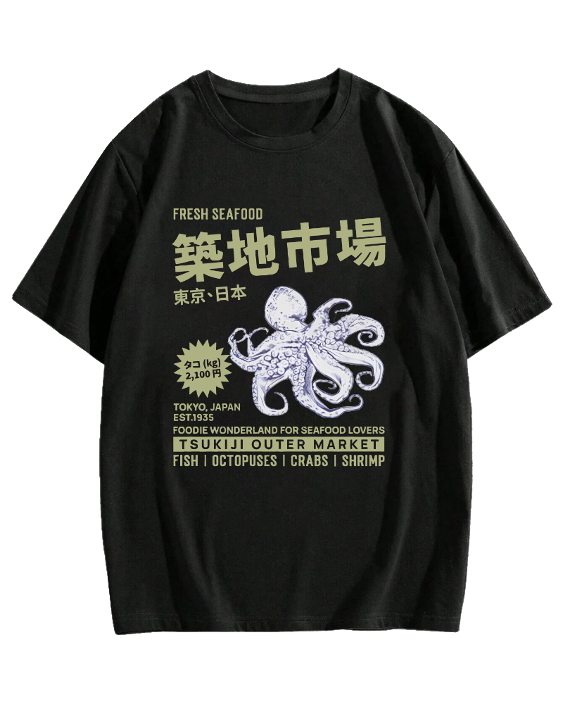 Japan's Tsukiji Market T-shirt