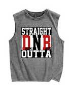 Drum N Bass Vintage Distressed Washed Tank Top