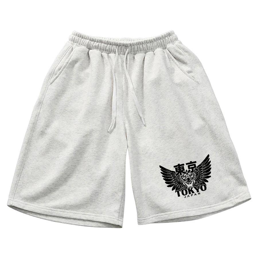 Tokyo, Japan Cotton Casual Shorts