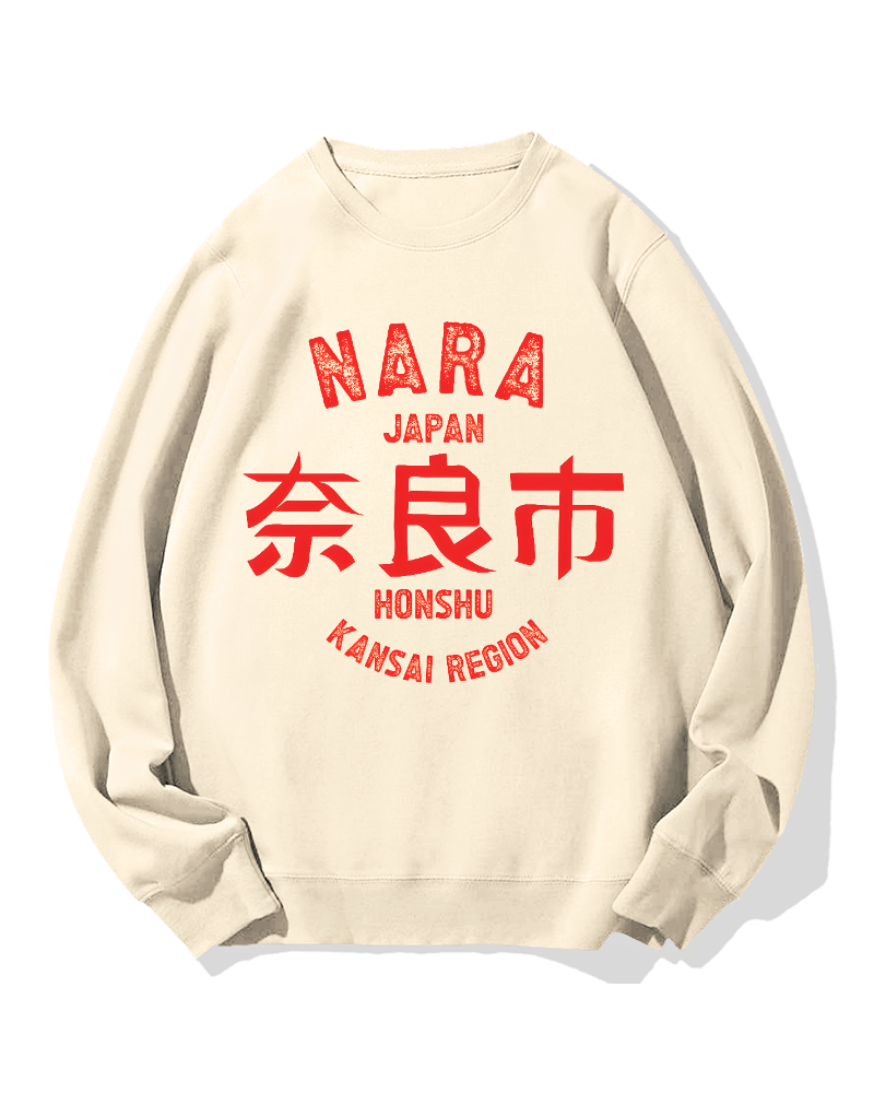 Nara City Cotton Sweatshirt