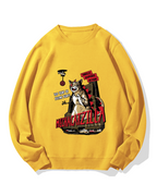 Mechacatzilla Cotton Sweatshirt