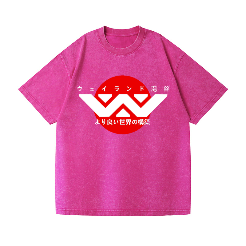 Weyland-Yutani Vintage Wash Japanese Design T-Shirt