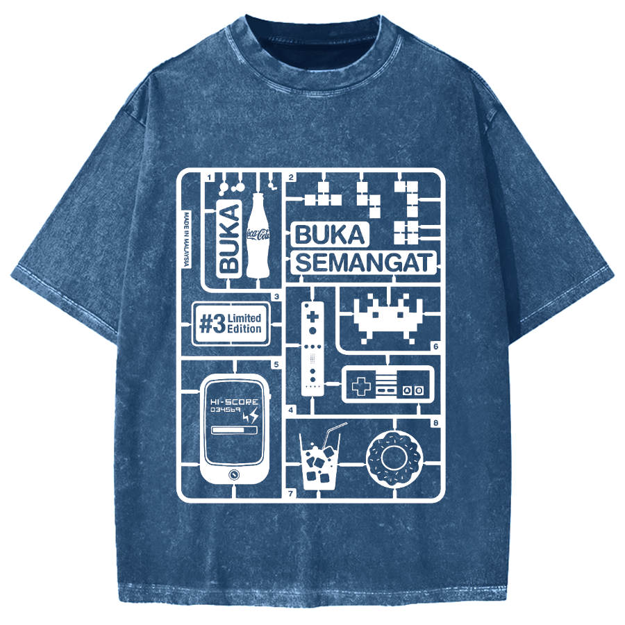 Tokyo Model Panels Vintage Washed T-shirt