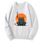 Peace and harmony Cotton Pullover Sweatshirt