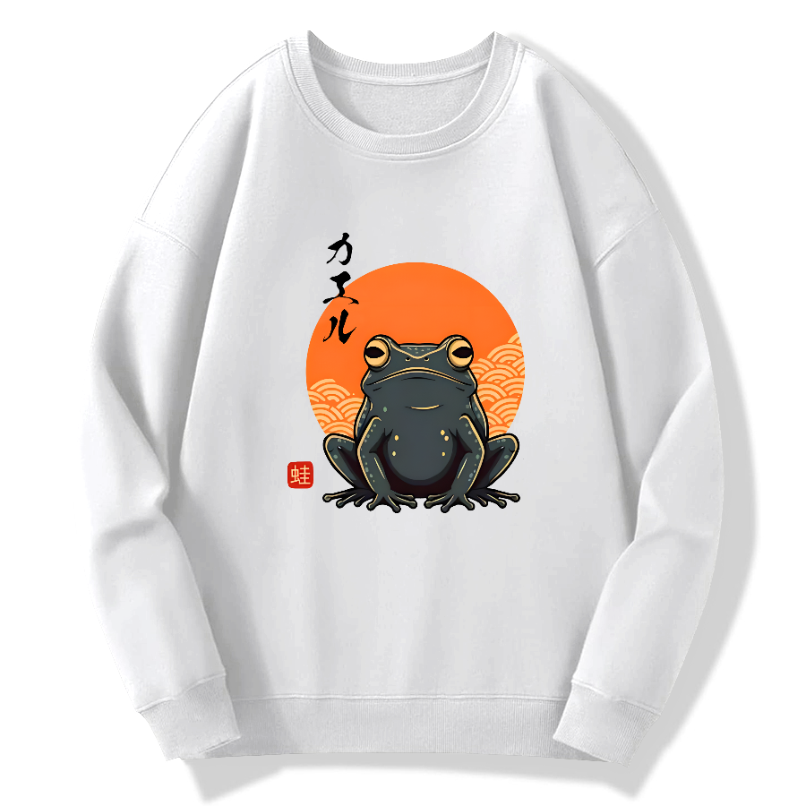 Peace and harmony Cotton Pullover Sweatshirt