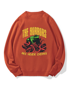 Horror Frog Cotton Sweatshirt