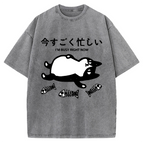 I'm Busy Right Now Vintage Washed T-shirt