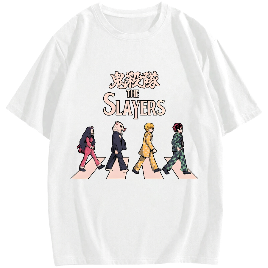 The Slayers Japanese Anime Kimetsu no Yaiba Cotton casual T-shirt