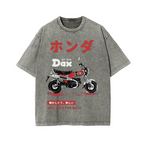 Honda Dax Vintage Wash Japanese Design T-Shirt