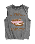 Scavenger Vintage Distressed Washed Tank Top