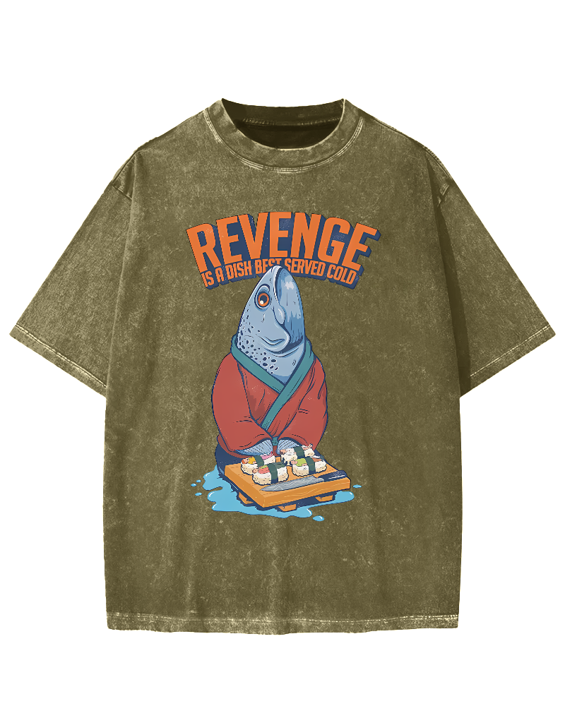 Revenge Vintage Washed T-shirt