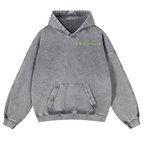 Drum & Bass Vintage Washed Cotton Back Art Hoodie