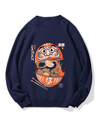 Daruma Ramen Cotton Sweatshirt