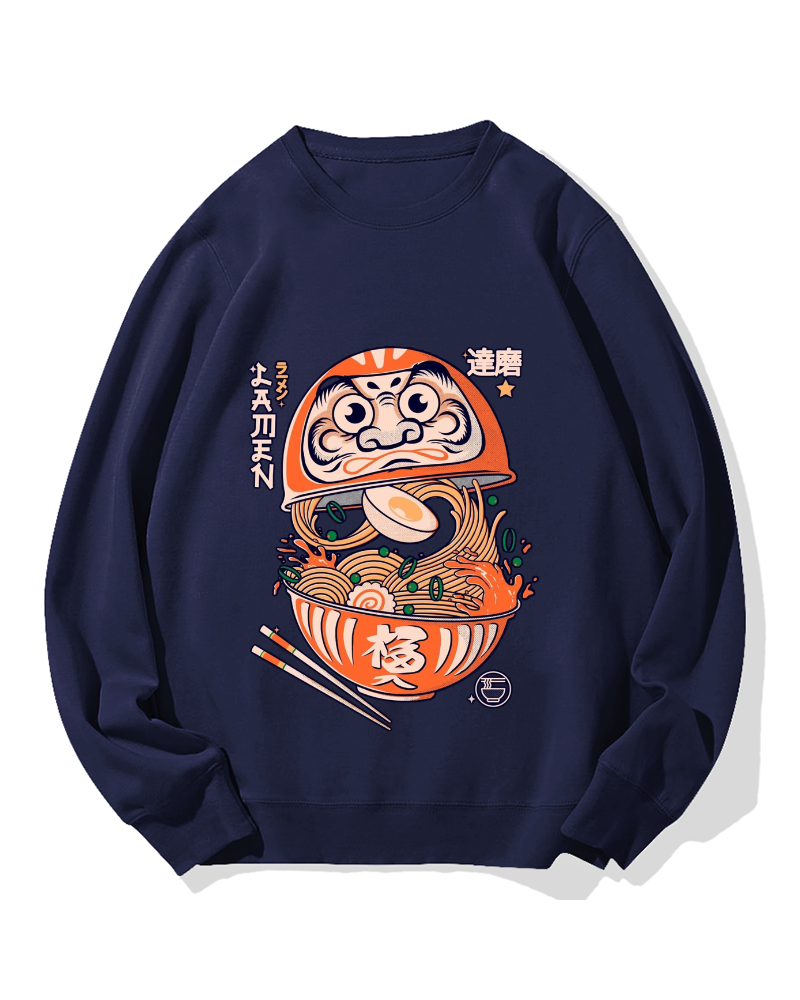 Daruma Ramen Cotton Sweatshirt