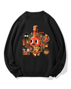 Bottle Devil Cotton Sweatshirt