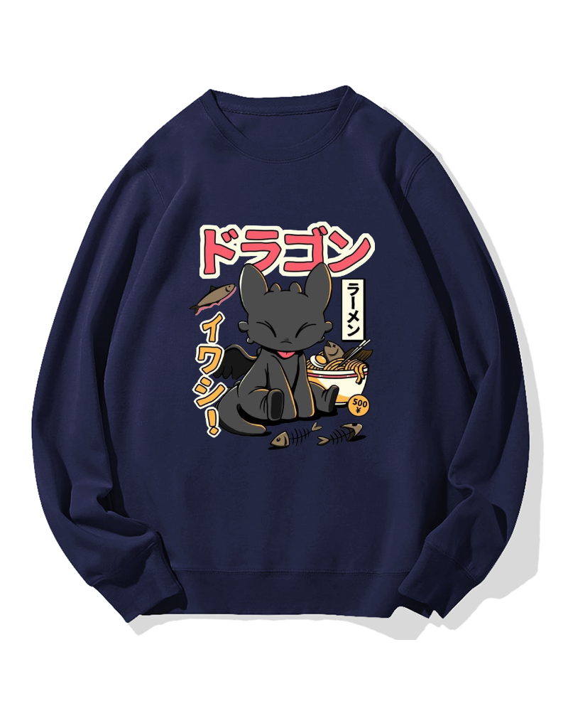 Dragon Ramen Cotton Sweatshirt