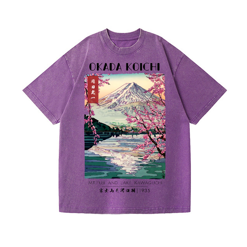 Okada Koichi Vintage Wash Japanese Design T-Shirt