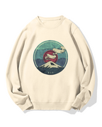 Fuji Mountain Cotton Sweatshirt