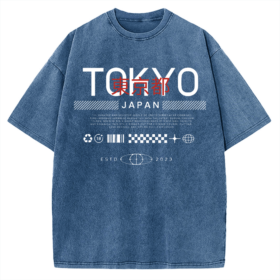 Tokyo Vintage Washed T-shirt