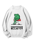 Unbothered Cotton Sweatshirt