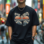 The waves Japanese Style Classic Tee