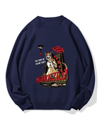 Mechacatzilla Cotton Sweatshirt