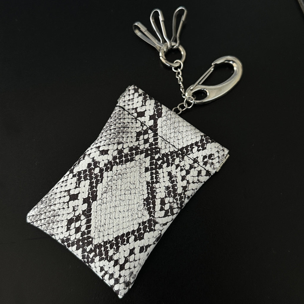 Snakeskin waist bag pendant