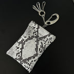 Snakeskin waist bag pendant