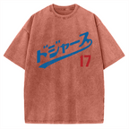 LA Baseball 17 Vintage Washed T-shirt