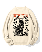 Tokyo Flower Market Cotton Sweatshirt