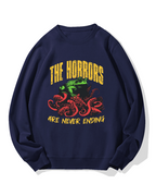 Horror Frog Cotton Sweatshirt