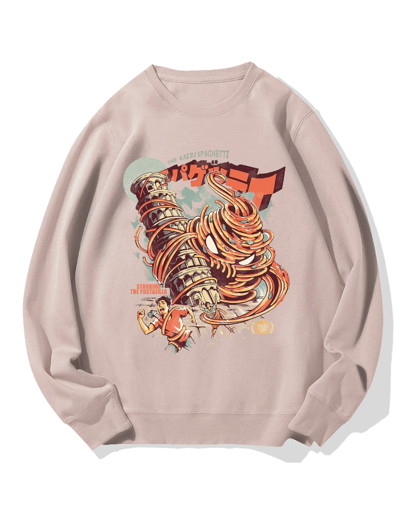 Spaghetti Monster Cotton Sweatshirt