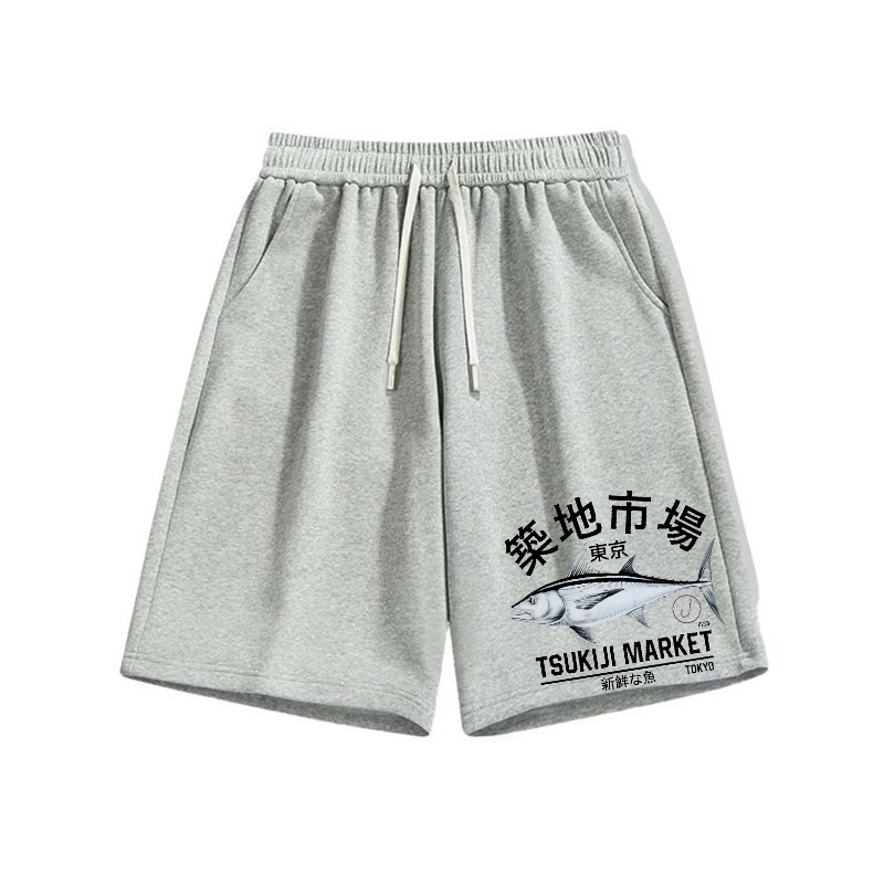 Tsukiji Market Cotton Casual Shorts