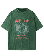 Japan Tokyo Carp Vintage Washed T-shirt