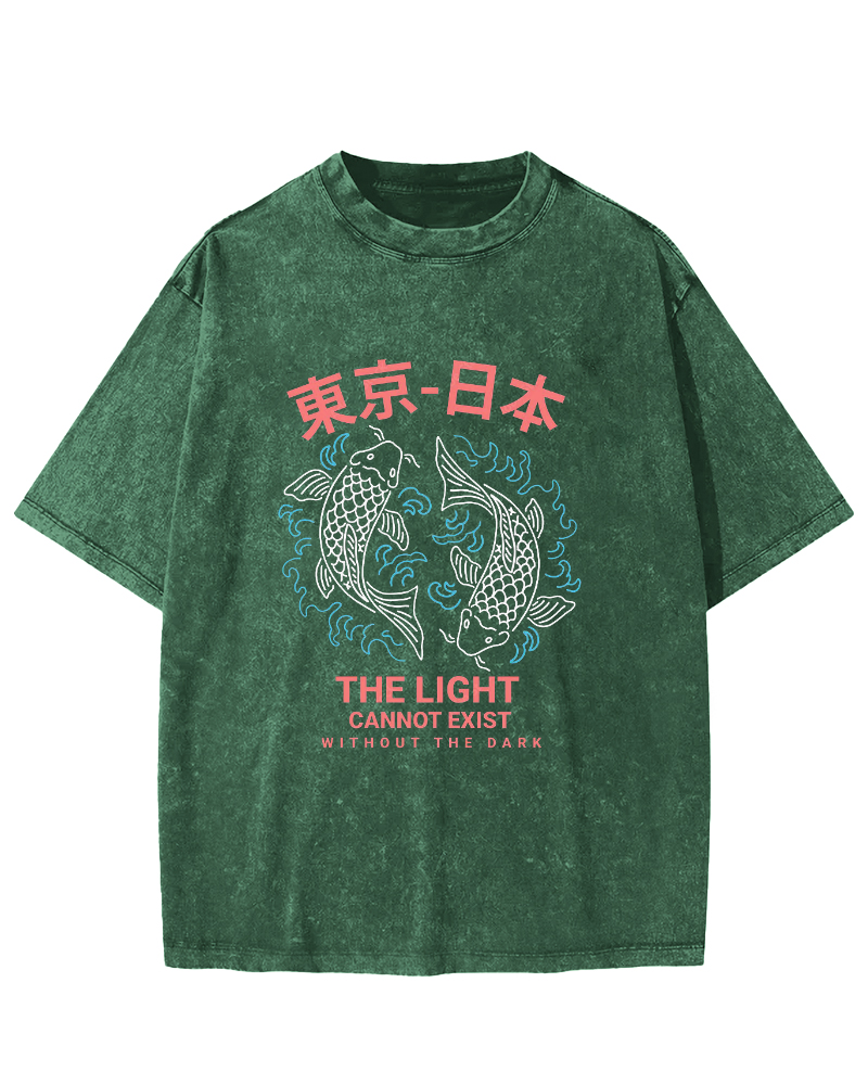 Japan Tokyo Carp Vintage Washed T-shirt