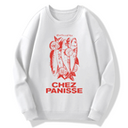 CHEZ PANISSE Cotton Pullover Sweatshirt