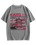 Kyoto Architecture, Japan Cotton casual T-shirt