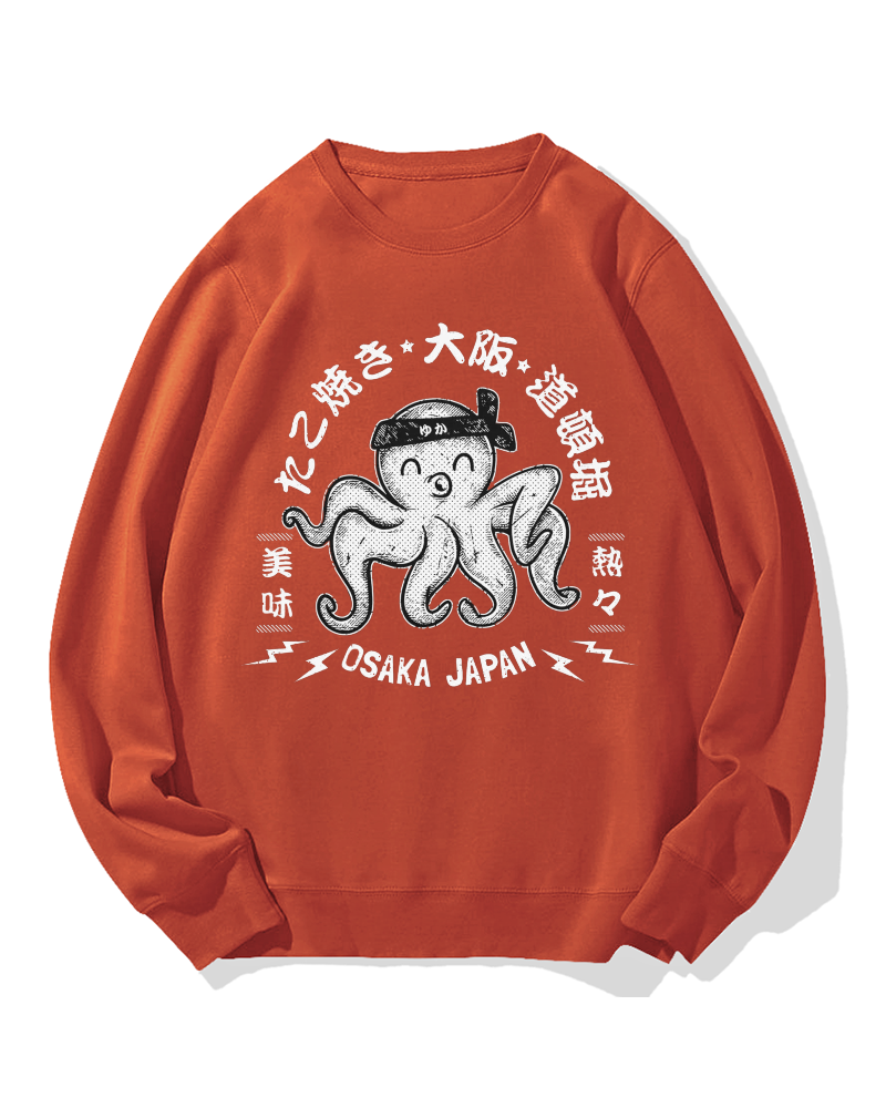 Osaka Takoyaki Cotton Sweatshirt