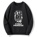 CHEZ PANISSE Cotton Pullover Sweatshirt