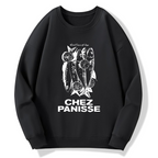 CHEZ PANISSE Cotton Pullover Sweatshirt