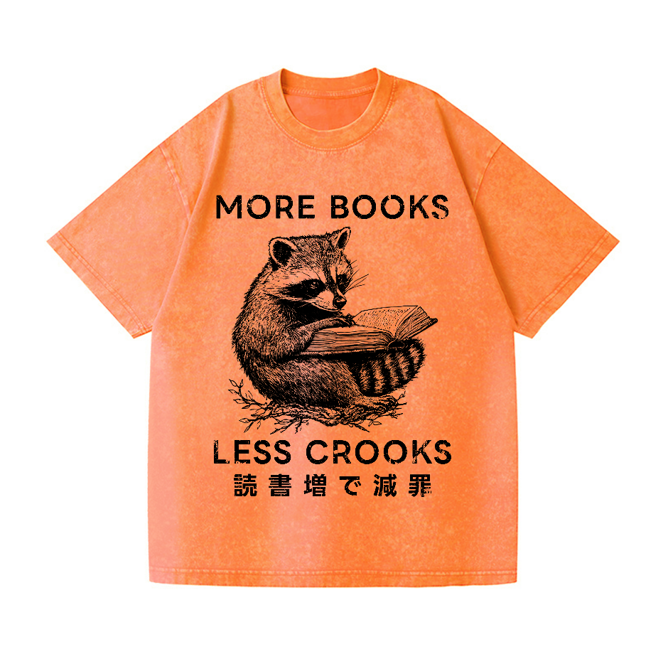 Racoons Vintage Wash Japanese Design T-Shirt