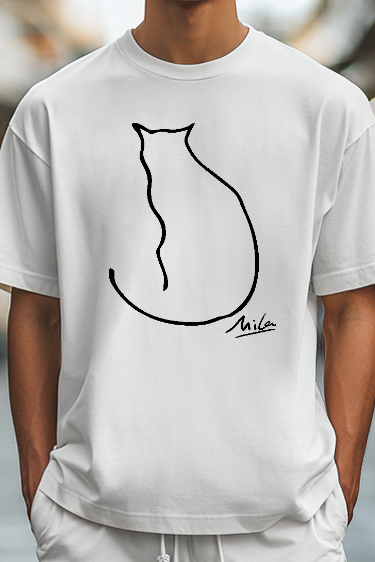 Mila Cat Japanese Style Classic Tee